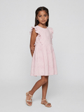 Pink 3D Flower Dress