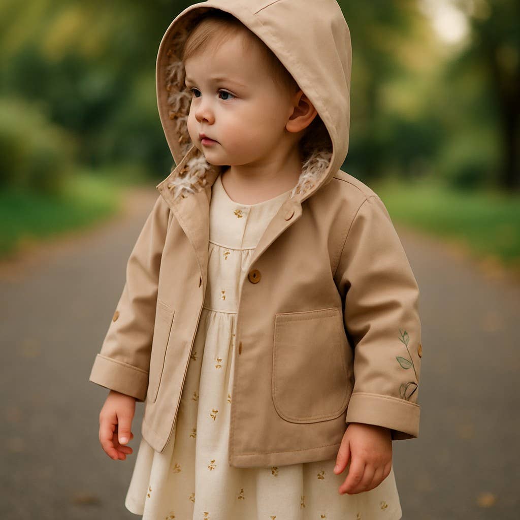 2-Piece Adorable Girl Outfit for Dressy Event, Summer & Fall