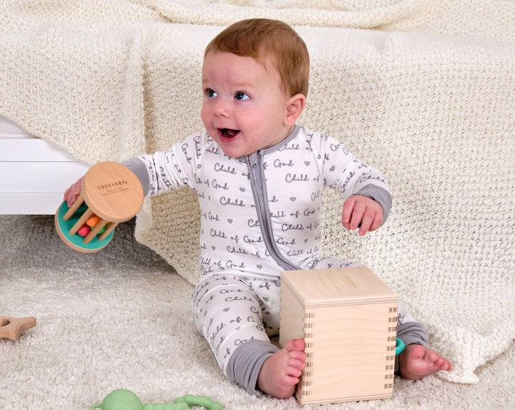 Child of God Bamboo Convertible Sleeper | Baby Pajamas