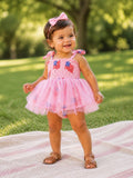 Muslin Tutu Bubble, American Flag Pink