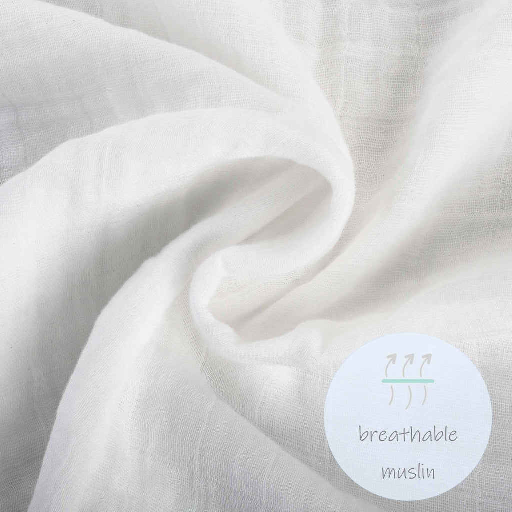 Baby Muslin Swaddle Blanket 47x47 Bear Hugs