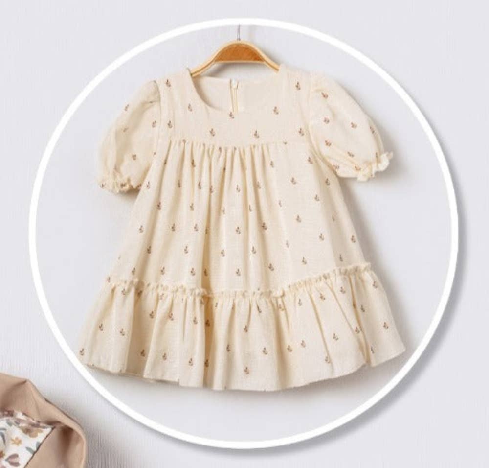 2-Piece Adorable Girl Outfit for Dressy Event, Summer & Fall